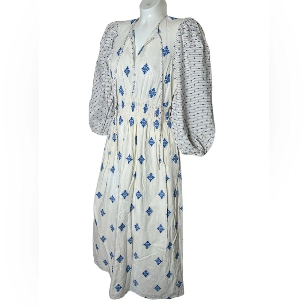 Hunter Bell Blue Medallion Clementine Dress - Picture 5 of 15